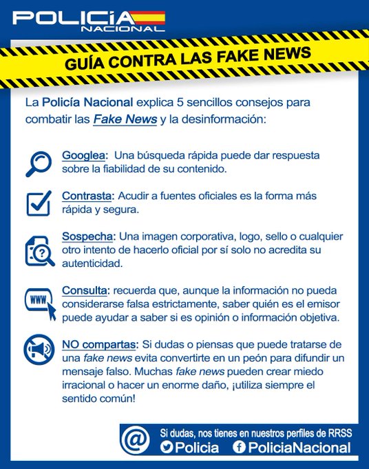 Policía Nacional tweet media