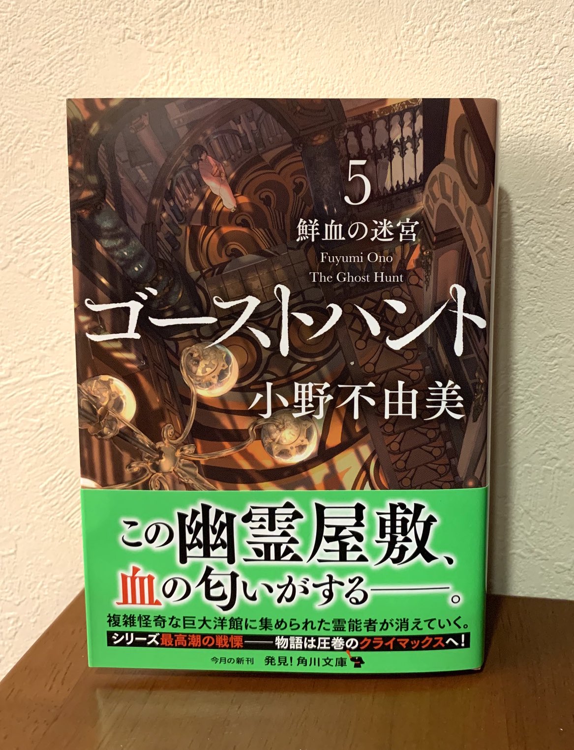 綾辻行人 בטוויטר 小野不由美 ゴーストハント５ 鮮血の迷宮 角川文庫刊の見本を１冊 もらいました 解説は千街晶之さん シリーズでも最もゴシックテイストが濃厚で しかも怖い 傑作です