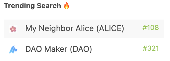 Good.

$ALICE $DAO