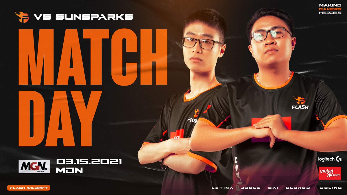 teamflash_gg's tweet photo. ππππ | TURN IT UPπ₯
Don't miss out! Get on the rift with our #TeamFlashWildrift on the MGN Invitation against SS on a BO3 seriesβ
WATCH THE LIVE MATCH HEREπ
π₯: https://t.co/mGk2YT90qy
#TeamFlash #MakingGamersHeroes #wildrift https://t.co/D64ea7Myp4