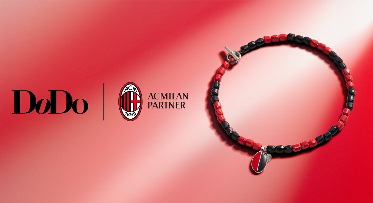 AC Milan on X: Regala al tuo papà i suoi colori preferiti: il rosso e il  nero dello splendido bracciale e del charm @DodoJewels dedicati al Milan.  Un gioiello imperdibile per un