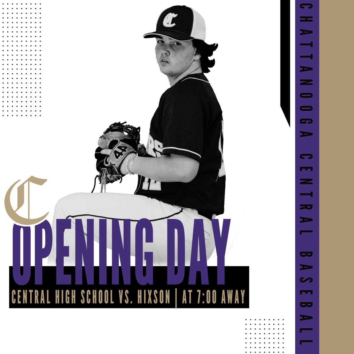TODAY IS OPENING DAY! Come out and support your purple pounders. The game is against Hixson High School at 7:00 P.M.. We can’t wait to see you there!