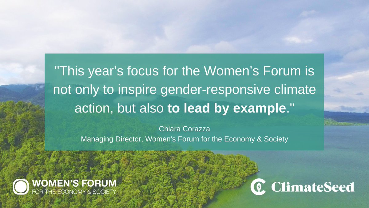 Women's Forum for the Economy and Society tweet media