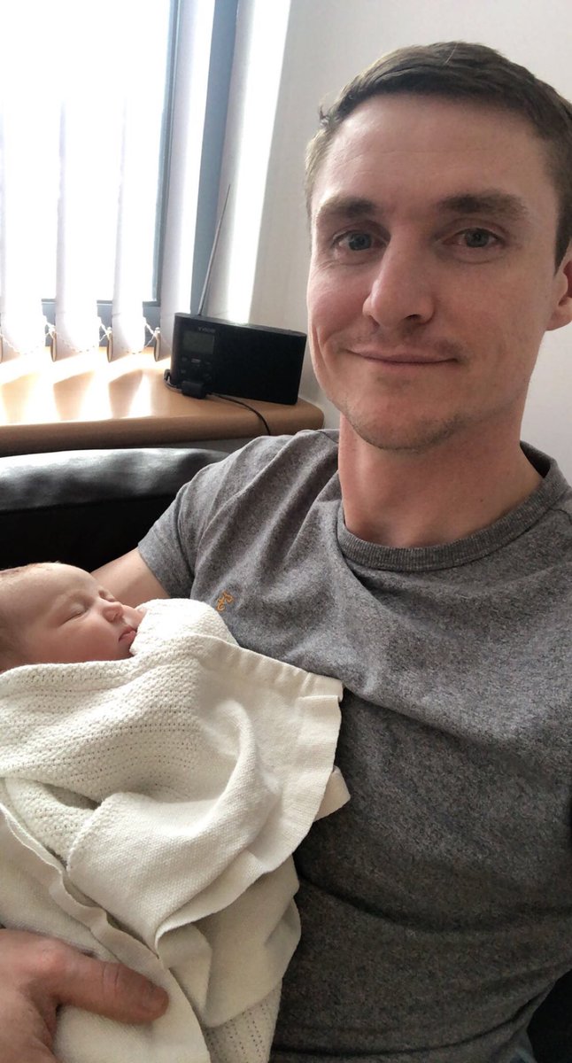Baby Cóirle Annie mooney born today <a href="/AdairTrainor/">Adair Mooney</a> and baby doing well getting a well deserved snooze 🤗🥰