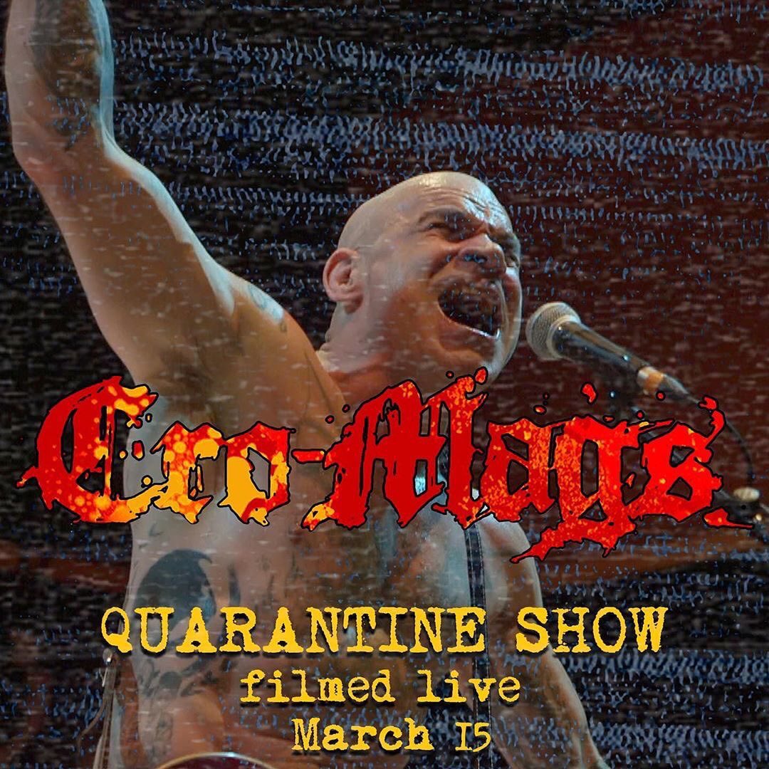 realcromags's tweet photo. ONE YEAR AGO TODAY! 
Cro-Mags Quarantine Show LIVE from @sirstudios in NYC- now no longer ... #cromags #covid #quarantineshow #cromagsquarantineshow 

Watch it: 

https://t.co/e54qtoawFj https://t.co/Ey1eSz73Np