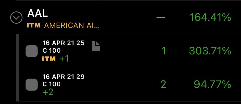 optionsgal's tweet photo. Winner winner #profits #gains 

$AAL 16 Apr, 25$ call
$JMIA 16 Apr, 65$ call
$M 19 Mar, 17.5$ call
$WEC 16 Apr, 90$ call

#optionstrading #options #StocksToBuy #MondayMotivation #mondaythoughts #MondayMorning #MasterOfCoin https://t.co/6HWfTN90zW