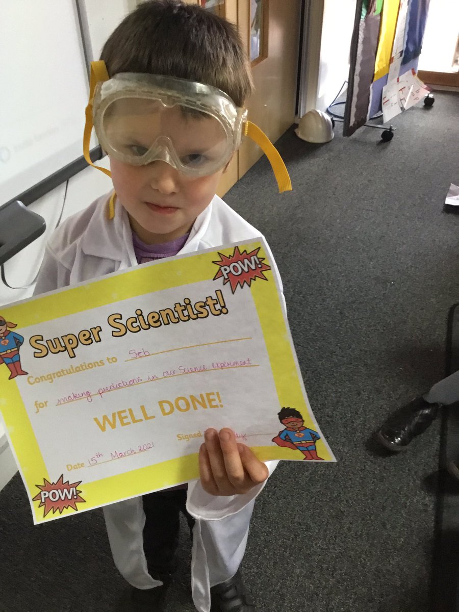 RecBCACT's tweet photo. We have had the best day to start off Science week! We have been exploring how plants grow🌱 
Super Seb is our Scientist of the day! I wonder who it will be tomorrow? https://t.co/4Wze9D9MbH