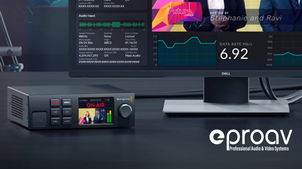 eproav's tweet photo. Blackmagic Web Presenter HD (Coming soon)
Now you can make any professional SDI and HDMI video source appear as a USB webcam for high quality streaming on the internet! 

Check it now!
https://t.co/cMEPVGCdC1

#webpresenter #blackmagicpresenter #livestream https://t.co/VllWAaKIri