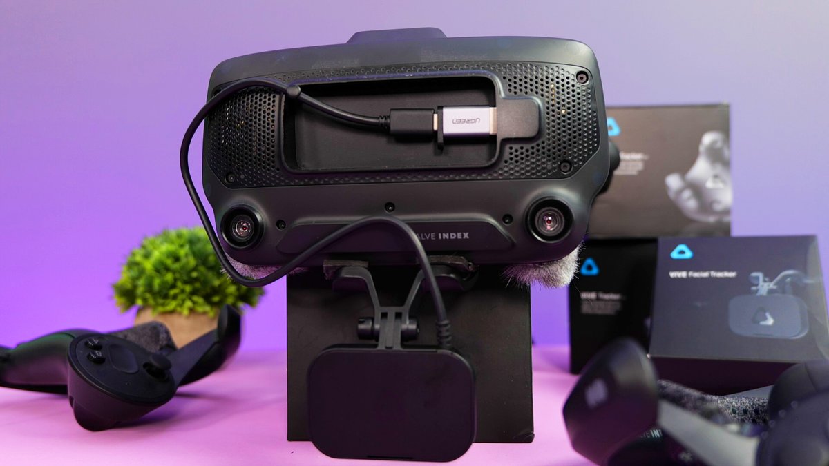 varjo aero valve index vive フェイシャルトラッカー VIVEフェイシャルトラッカーがValve Indexでも動作することを確認した
