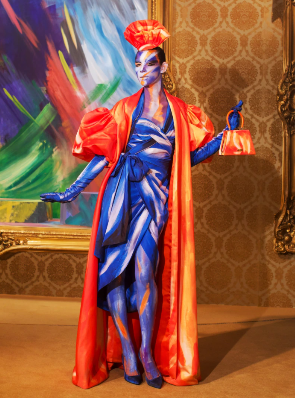 Nail art inspired by the <a href="/Moschino/">Moschino</a> #NYFW 2021 ‘Jungle Red’ Fashion Film.  Learn more about the film and check out a simple tutorial on how to achieve this look here: nailunheard.com/2021-new-york-… #Moschino #SS21