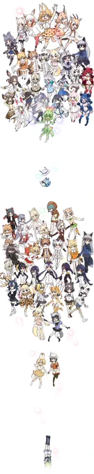 🐾けものフレンズプロジェクト6周年🐾
✨出会えた奇跡に感謝を✨

#けもフレ
#けものフレンズ 