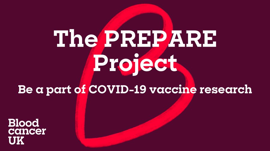 bloodcancer_uk's tweet photo. If you've got #myeloma &amp; would like to support #MyelomaAwarenessMonth, here's some #research you may want to take part in 👇 

💉 The @PrepareStudy will look at how people with #bloodcancer respond to #coronavirus vaccines.
 
Find out more &amp; get involved: https://t.co/upmXgPFn7G https://t.co/i6eWSOsPr9