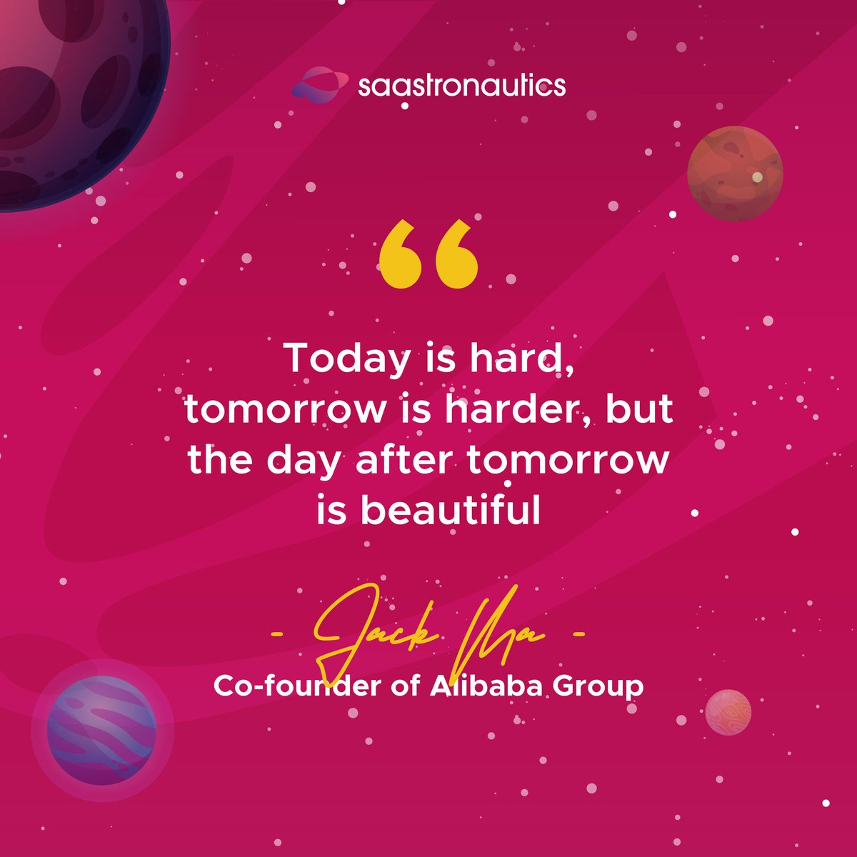 Glory days are coming soon.
Keep moving forward Saastronauts!

#quotes #successwithus #saasfounder #startupcompanys #startuptipsandtricks #expertmarketing #onlinebusinessstrategy #getmoresales #grownow #digitalmarketingnews #onlinesolutions #startupfounders