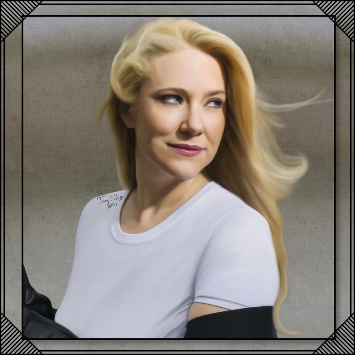 Only1Tracy's tweet photo. An early #digital #painting #drawing โHappy birthday to youโ @AlysonSulliva11 - I hope your birthday is amazing! #digitalart #digitaldrawing #artwork #digitalpainting #procreate #artist #portrait #talent #actress #alysonsullivan #alysonkiperman #alysonkipermansullivan https://t.co/q7afxI5HWS