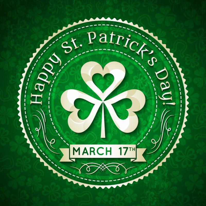 St Patrick's Day Specials conta.cc/2PWMYqC