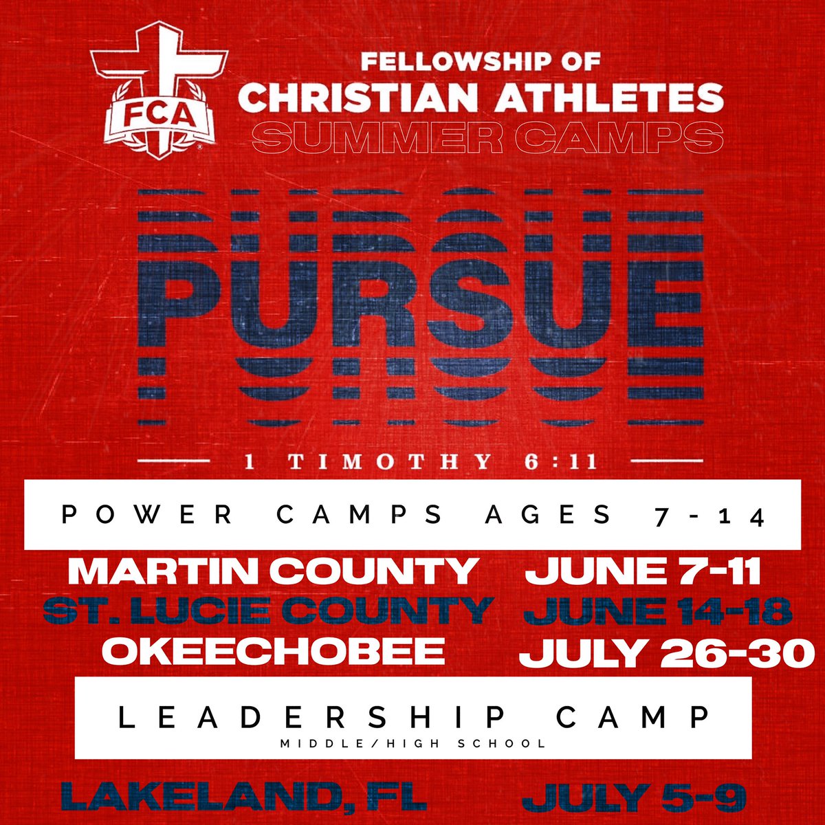 Summer Camp is right around the corner! Sign up and spread the word!