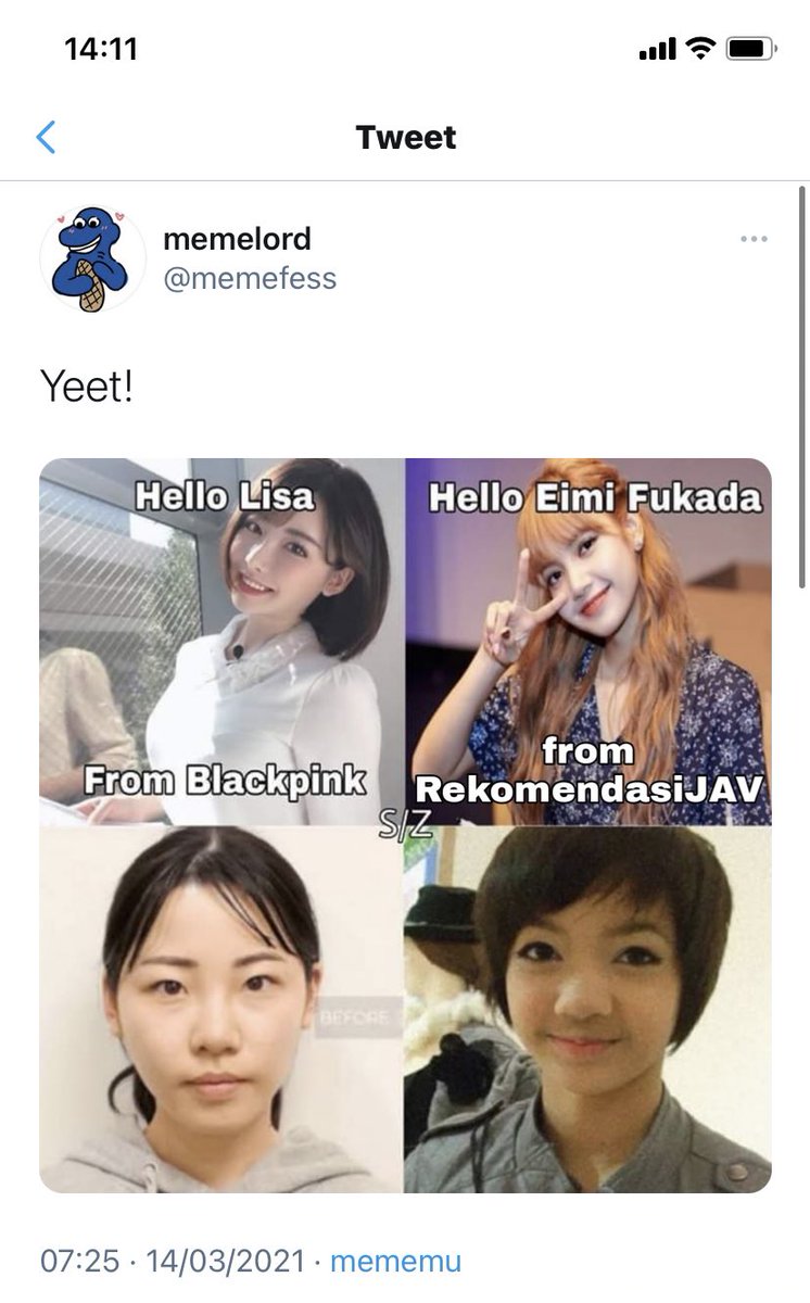 OT4_Police's tweet photo. 🚨 URGENT! 🚨

REPORT❕
➡️@.memefess
https://t.co/uoAHWsngf1

Being hateful towards LISA. They post things that have been sent to them but this ain’t it. 

REPORT AS❕
➡️Disrespectful/Offensive
➡️Targetted Harassment
➡️Spam

Receipts⬇️ https://t.co/M8mF758vz6