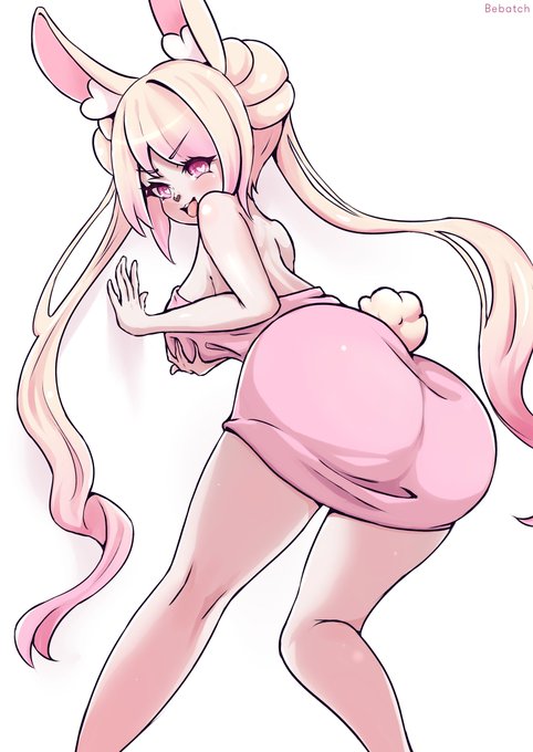 Where are you looking at?!
Comm for @CaraCottontail 