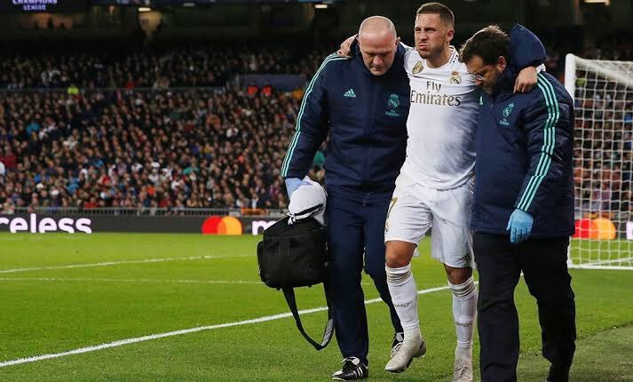 El_Consultor_'s tweet photo. Después de regresar de una lesión el fin de semana, #Hazard se lesionó nuevamente y se perderá del Real Madrid por otras seis semanas.
#Deportes #LaLiga #LoÚltimo #Entérate #Aldía #ElConsultorAldía #Noticias #NoticiasAquí #BreakNew https://t.co/WoY3Ncc3y1