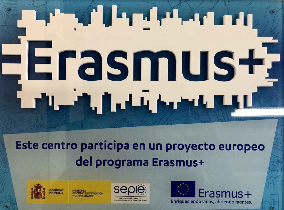 CPMASLinares's tweet photo. Un pasito más en esta aventura #ErasmusPlus !!! @sepiegob https://t.co/CcaudAt6oE