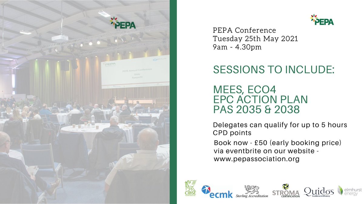 Book now for the online PEPA Conference 2021 on Eventbrite: eventbrite.co.uk/e/pepa-confere…