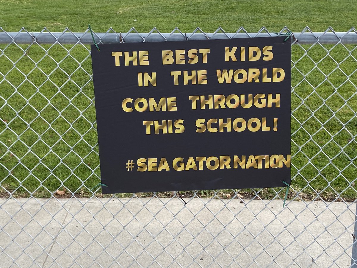 It’s the “first day of school 2.0”. Seagator’s are ready. @OsideUSD @OsideSup