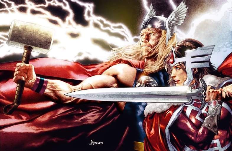 Thor and Lady Sif by Jay Anacleto for Unknown Comics variant of Thor #14
#Thor #Sif https://t.co/V4tzQHjTHX