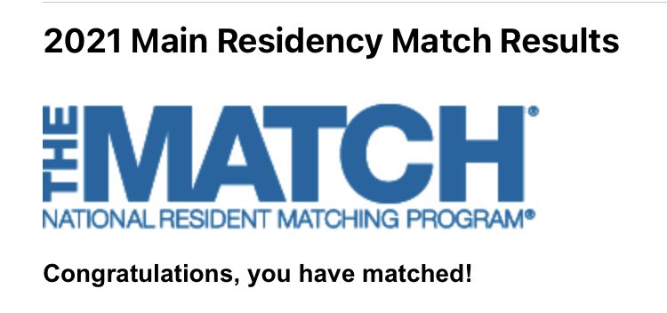 See y’all on Friday 🥲 #PedsMatch21 #Match21 #MatchBCM