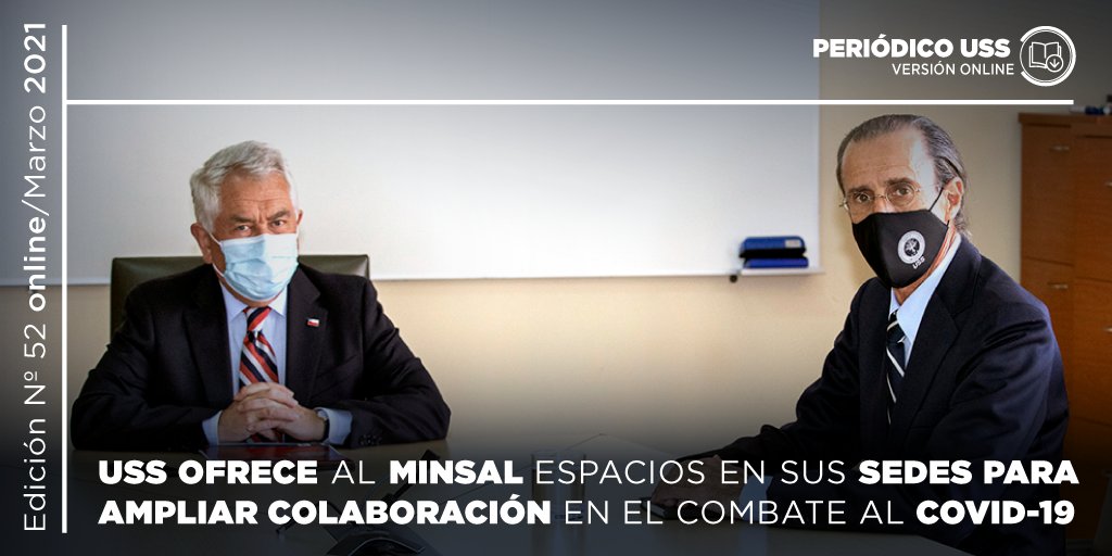 USanSebastian's tweet photo. Nueva versión #PeriódicoUSS
😷#USS ofrece sedes al @ministeriosalud para vacunación.
👪Instituto de Estudios para la Familia en #Redifam
➡️Origen de enfermedades inflamatorias intestinales
⛪Diplomado en Humanismo Cristiano
🌊Proyecto #MásAzul
Más👉https://t.co/VZNHpaADf4 https://t.co/i0cvcxP9vx
