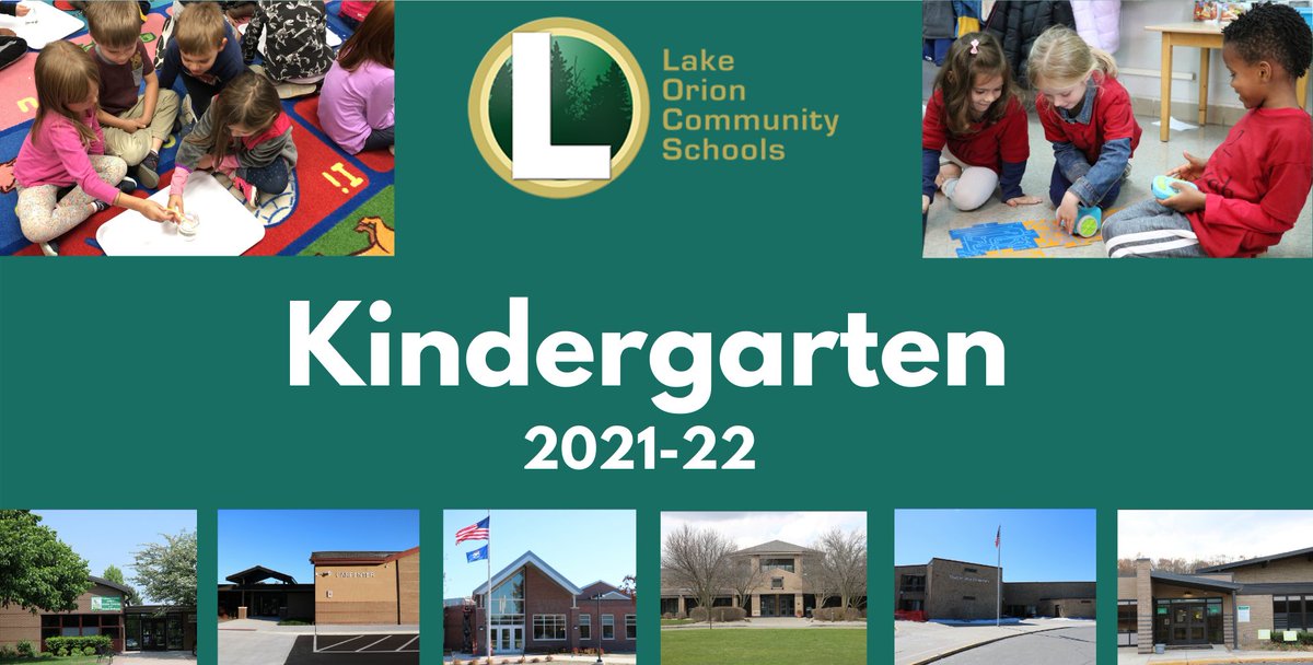 Interested in Kindergarten for the 2021-22 school year? All six LOCS Elementary schools will have a virtual Q and A session tonight at 6:30 p.m. Find your school's information at LakeOrionSchools.org/Kindergarten. #AlwaysLakeOrion