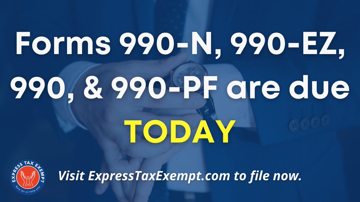 tax990efile's tweet photo. If the Fiscal year of your Tax-Exempt organization ended by October 30,2020, then Form 990 is due TODAY!⏰ Get started with https://t.co/PN5LpnuDf1 now and file your 990 forms, quick!
#efile990form #form990 #nonprofits #taxexempts https://t.co/HBEITyOS0B