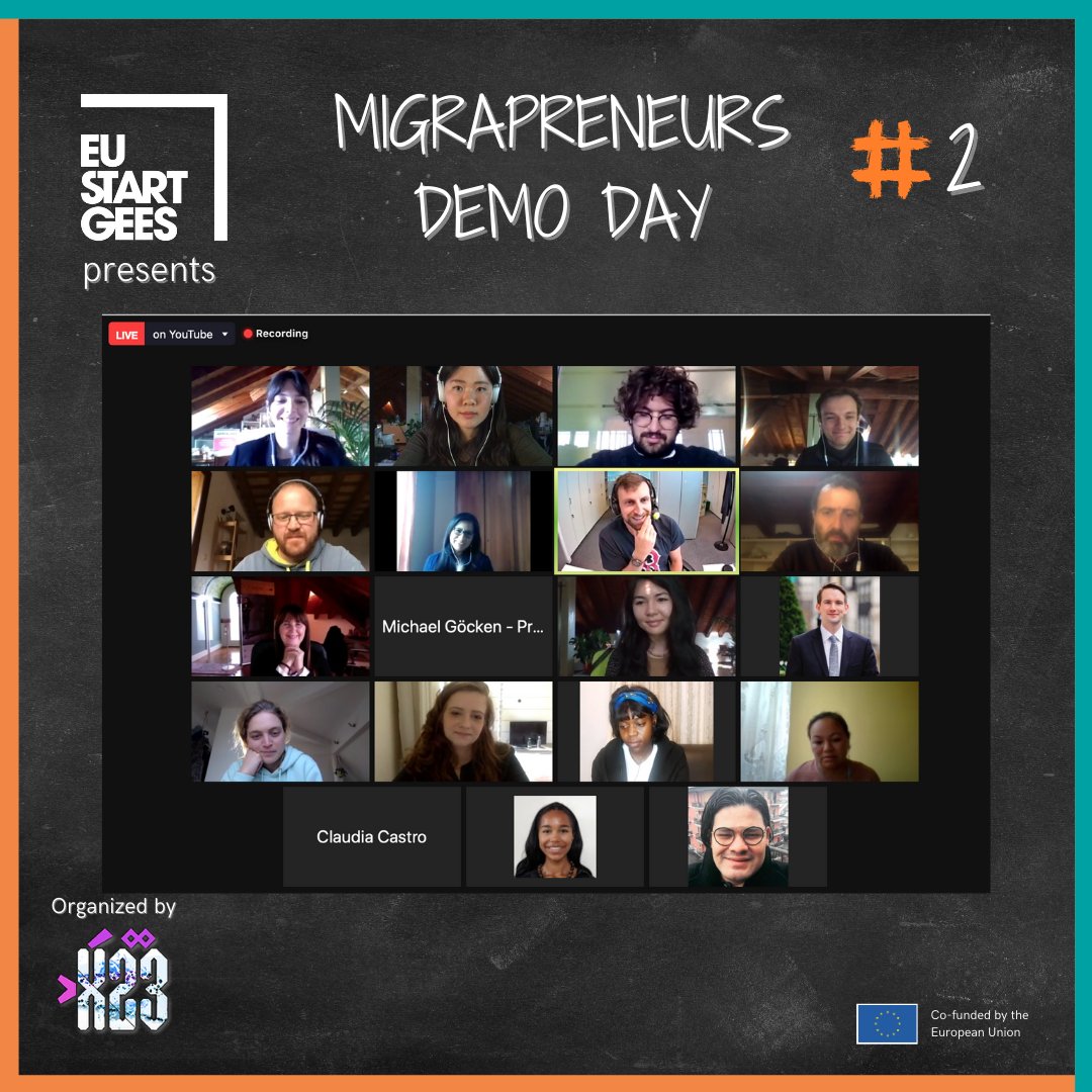 March 12, Demo Day #2 was held! Three migrapreneurs shared their startup ideas. Congratulations to the participants, we are sure with resilience and the support, you will all have great success in realising your ideas! Watch the full video here: youtube.com/watch?v=SH9Epe…