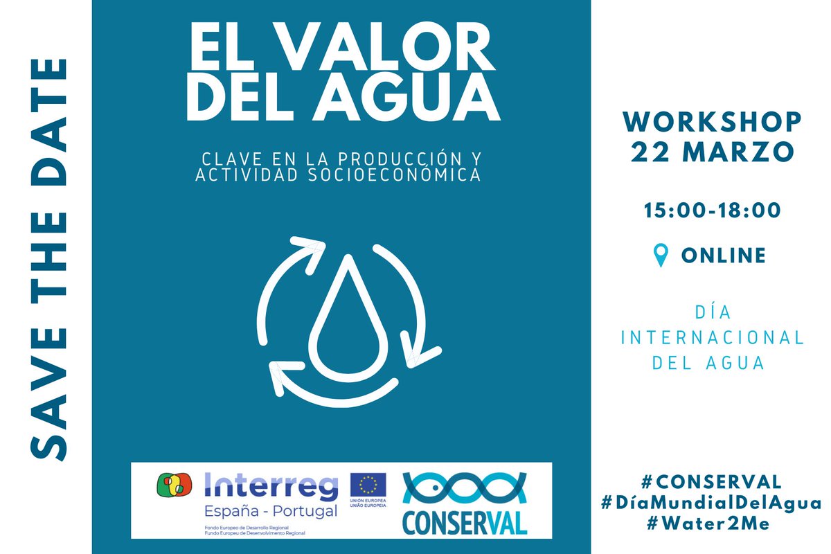 CETAQUA's tweet photo. El #DiaMundialDelAgua compañer@s de @CETAQUA, @AlvaroSilva_Tei y Tamara Casero, explicarán cómo se producen ácidos grasos volátiles (#AGV) a partir de efluentes del sector #conservero en el marco del proyecto @ConservalPoctep.
¡No te pierdas el workshop!⏩ https://t.co/e5wQ9QPd2e https://t.co/3fCSlfSqFt