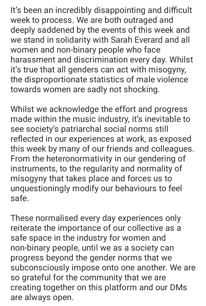 her_ensemble's tweet photo. https://t.co/Q4StxYJqsT

#musicmonday
#herensemble
#womeninmusic 
#protestworks https://t.co/vvYKYJjJ2K