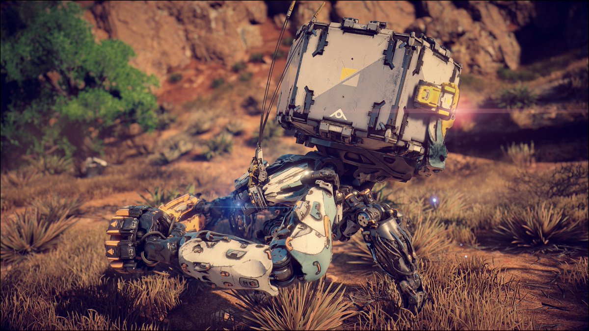 ピピ Fo4 A Twitter 機械獣シェルウォーカー ヤドカリの機械獣ってカワイイよね 資源いっぱい持ってるから見かけたら倒す感じ Horizonzerodawnpc ホライゾンゼロドーン