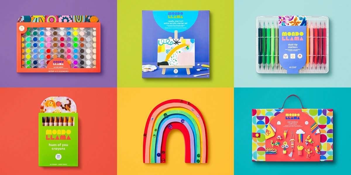 Creativity and inspiration for all ages and skill levels, right this way. Introducing Mondo Llama, our newest owned brand with nearly 400 arts and crafts items. Get the full picture here: tgt.biz/cmeuv