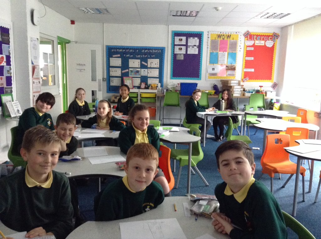 sthcpsbarry's tweet photo. #hebron #Efail Isaf Group 1 - We are enjoying being back in the classroom. https://t.co/uawxL4qNpI
