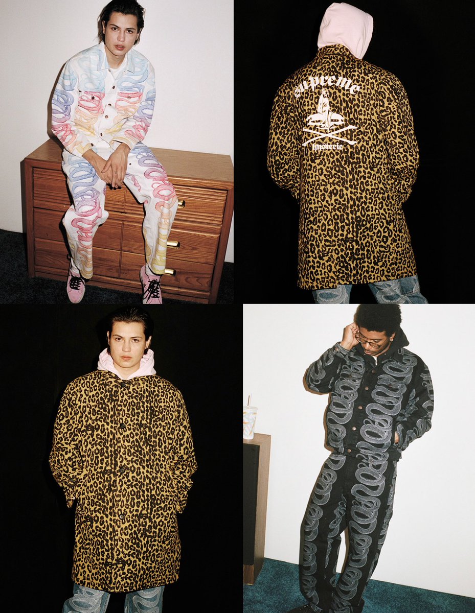 DropsByJay's tweet photo. Supreme/Hysteric Glamour 

Set to release in store and online this coming Thursday, March 18th. 

What’s your favorite piece from this collection? https://t.co/KBjajrAK0y