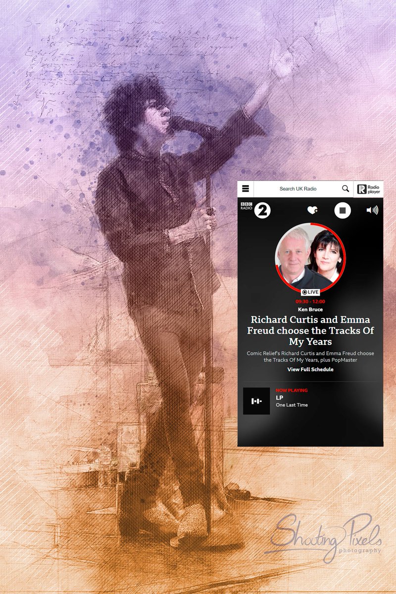 shootingpixels's tweet photo. @iamlp One Last Time just got it's first play on BBC Radio 2 #lp #onelasttime https://t.co/NMm88TJltD