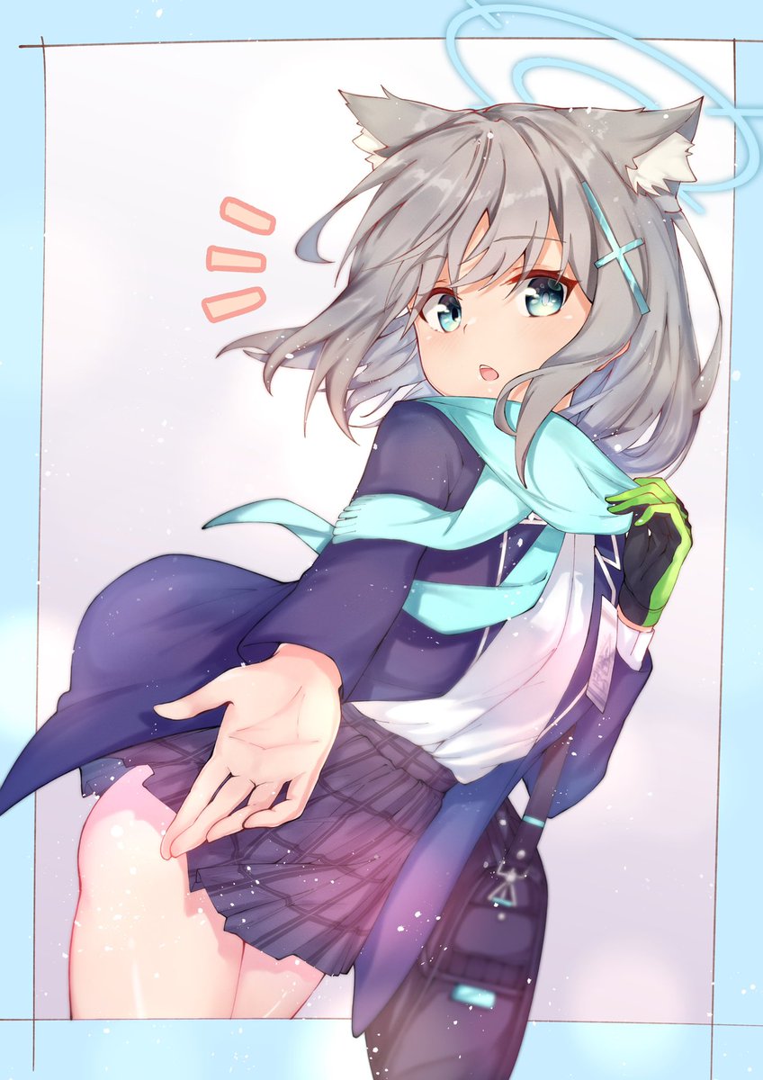 シロコちゃん ブルアカ ぴっつぁのイラスト シロコちゃん ブルアカ ぴっつぁのイラスト