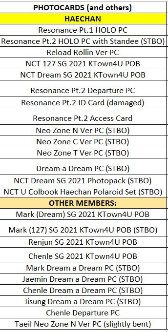 606budol's tweet image. HELP RT PLS 🥺

💗 haechan (and some others) quitting sale 💗

please read the notes first before anything else ^^

selling price: php7,300

🏷 wts lfb haechan jaemin mark jisung chenle renjun taeil photocard pc ac ic access id card resonance reload neozone nct 127 dream 2020