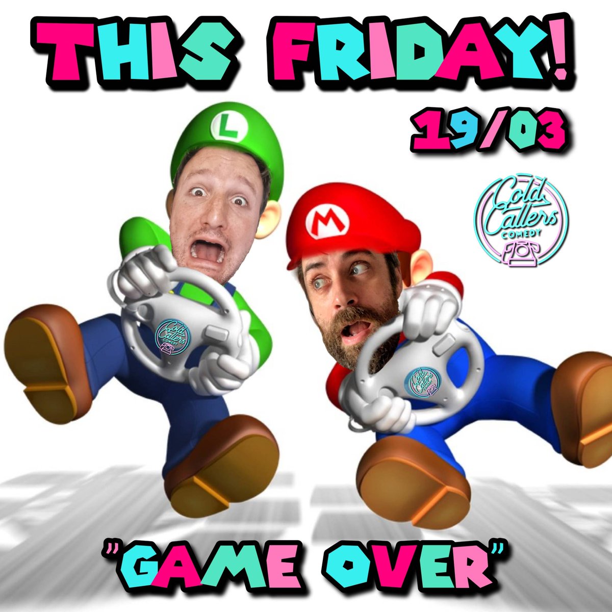 coldcallers's tweet photo. Make a note! Our BRAND NEW single is out this Friday. Get it where music is found. Here's a clue as to what it's about. ๐ถ๐ต๐๐ป
#newmusic #80s #genre #rockballad #gameover #gaming #videogames #80smusic #breakupsong #PodcastHQ #limelink #podnation @QTTmedia #music #mariokart https://t.co/jN8uvCKcsO