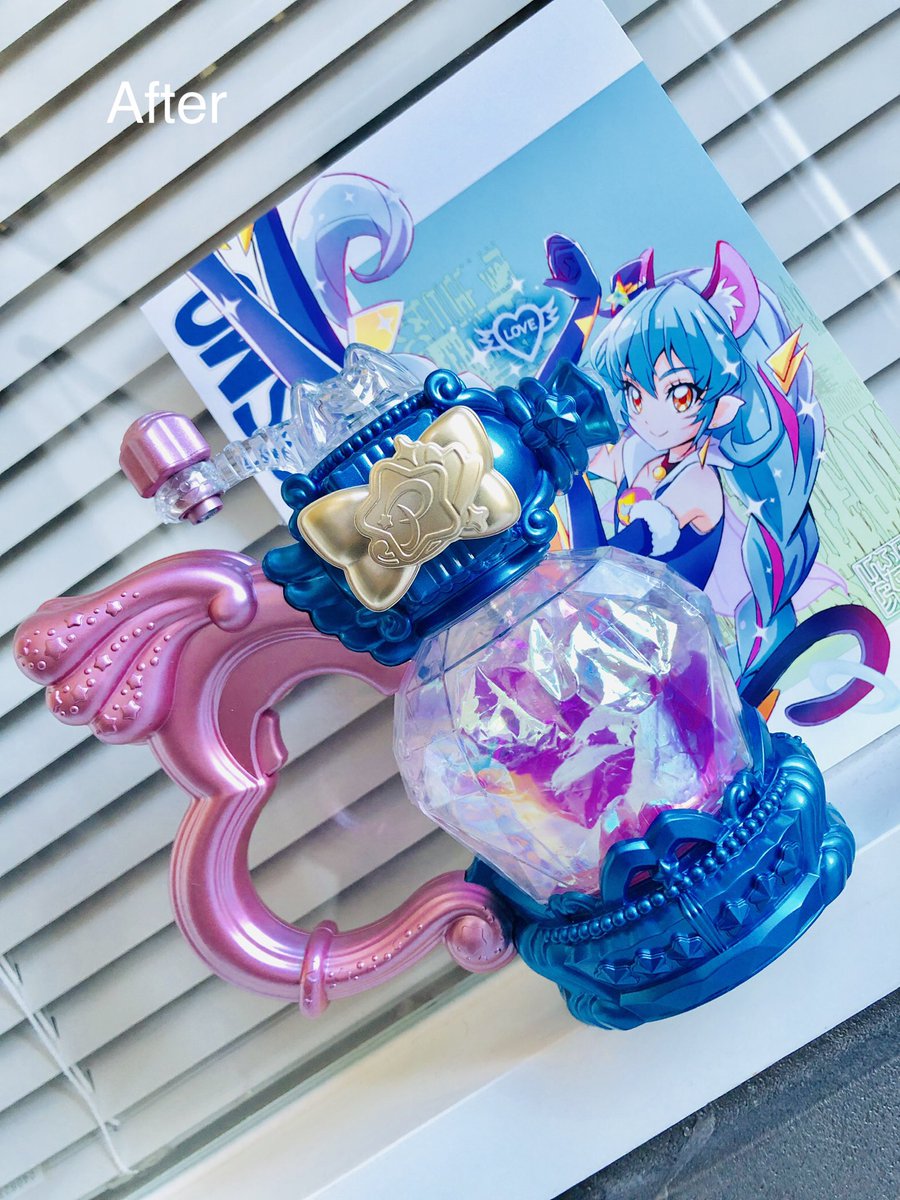 Neverpop03 過去に塗装 改造した お気に入りプリキュア玩具 再載 プリキュアもproplicaシリーズ出して欲しい