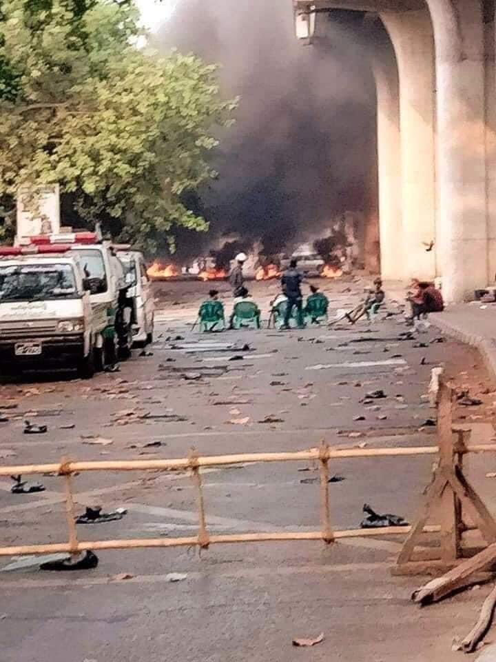 Burma has been turned into a slaughter ground as The deadliest day of protest.  Military and police slaughtered the civilians, and arrested the peaceful protesters brutally and mercilessly.  The world needs to stop watching as Myanmar needs immediate help!!#WeNeedR2PInMyanmar