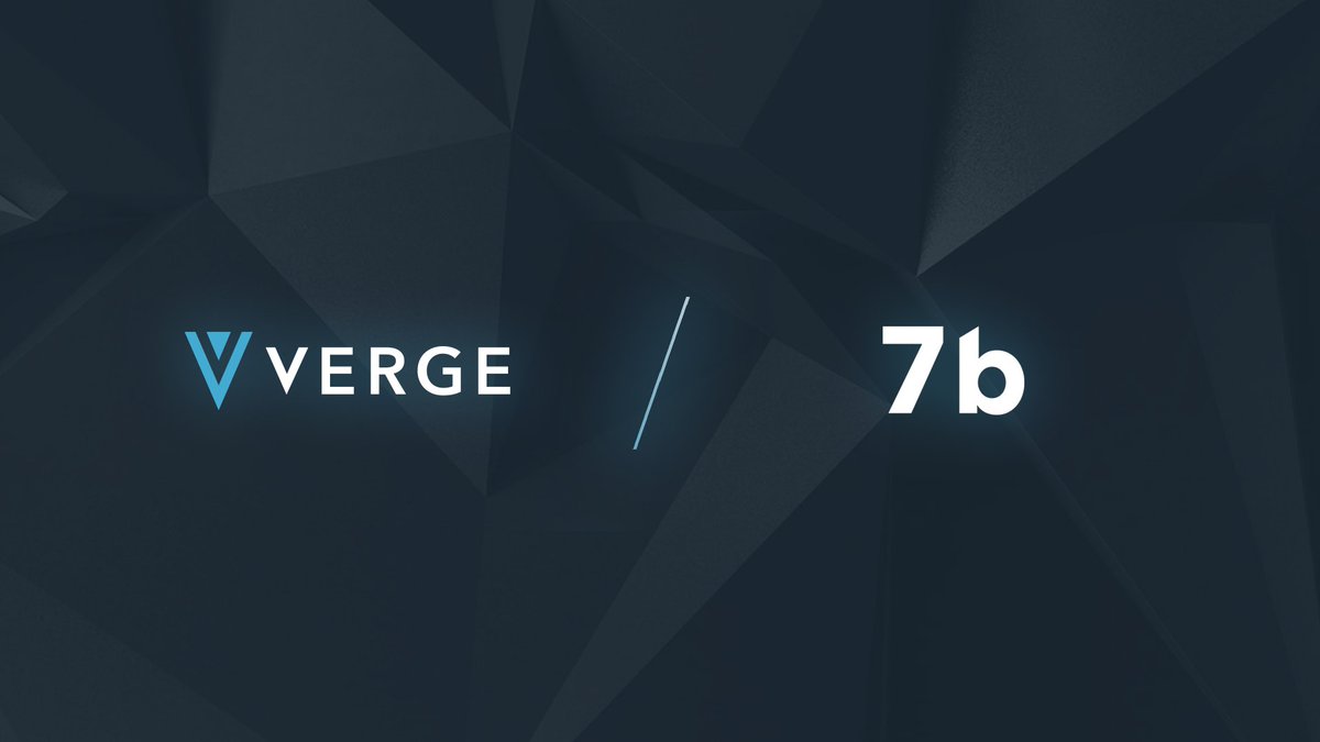 vergecurrency's tweet photo. We are pleased to inform you that $XVG is now available for trading at @sevenb_roker.

https://t.co/LpcqVLxoPu is a new #crypto broker platform where you can easily trade #Verge or many other #digital assets. 

#vergecurrency #7b #vergepay #vergefam #fintech #blockchain #news https://t.co/vgtS8cxE1D