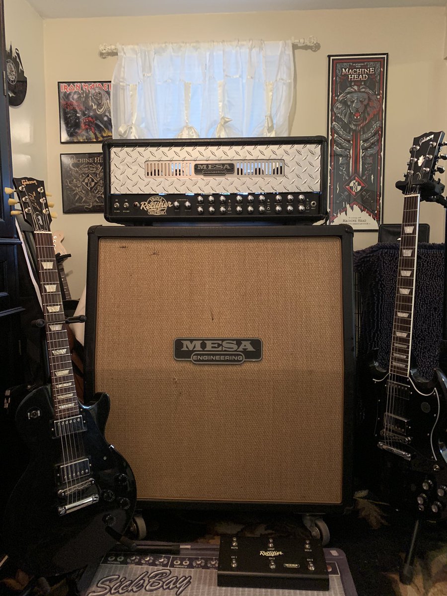 sickbaymetal's tweet image. This puppy drives Sickbay’s  tone #mesaboogie #triplerectifier #mesaengineering 🤘🏻💀🤘🏻 #metal #deathmetal #undergroundmetal