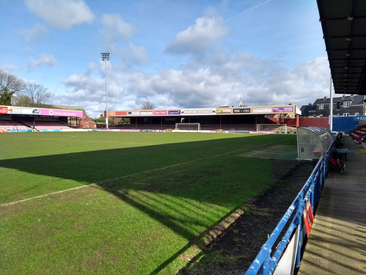 pcsensible's tweet photo. A final nostalgic look around #BoothamCrescent, before the demolition crews move in. At least I won a turnstile number for our house in the auction. #ycfc #thanksandgoodbye https://t.co/n64yAeLSey
