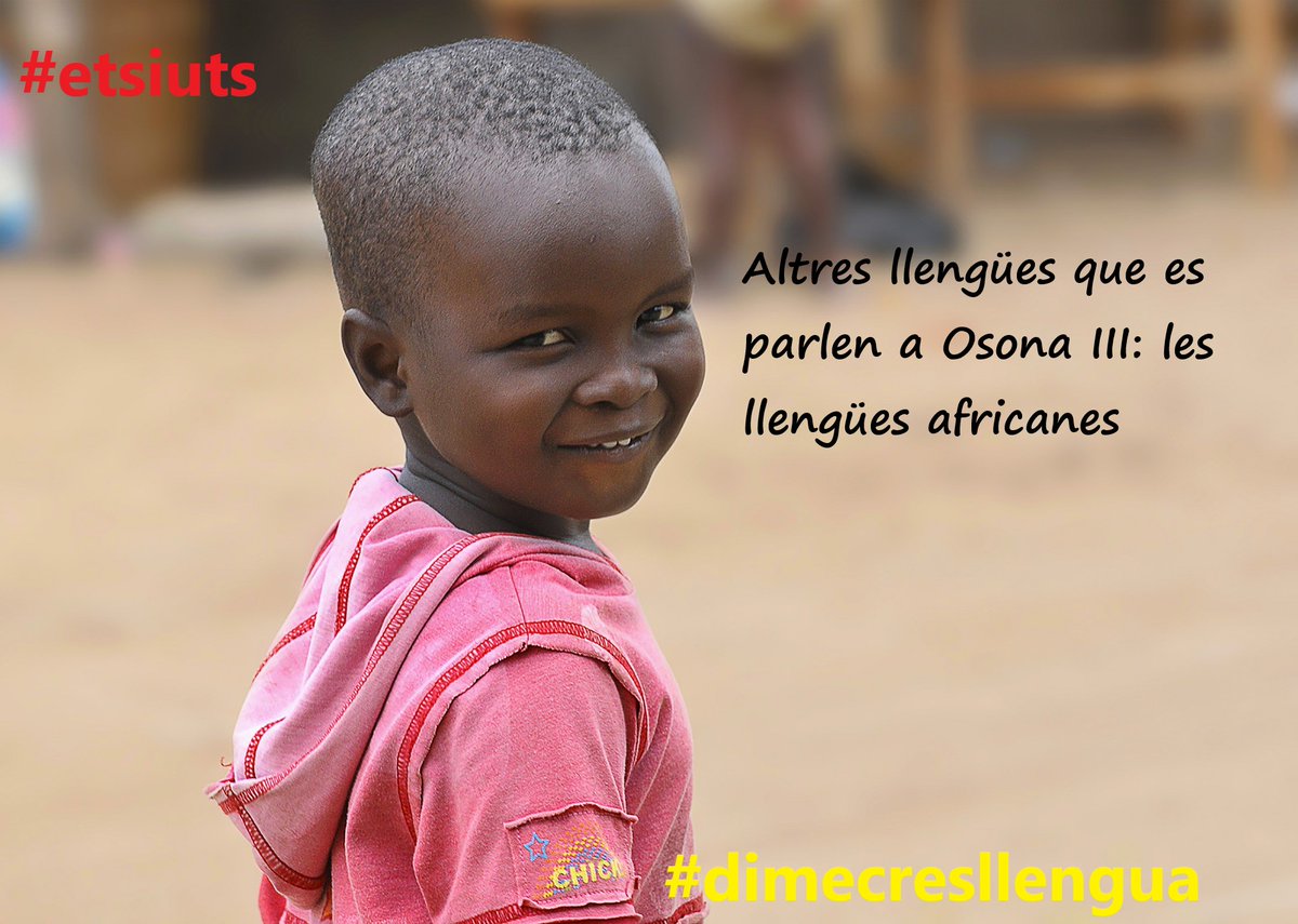 cpnlosona's tweet photo. L’Àfrica és el continent amb més concentració de persones bilingües, trilingües i políglotes. Llegiu-ne més al nostre blog https://t.co/C9Mi6Urv9Y i feu-ho córrer! 🏃♀️🏃
#DILM_CPNL
#etsiuts #dimecresllengua
@AjTorello @aj_vic @Pratsinfo @el9nou @ajManlleu @aj_centelles @cpnlcat https://t.co/amvDNOhhOl