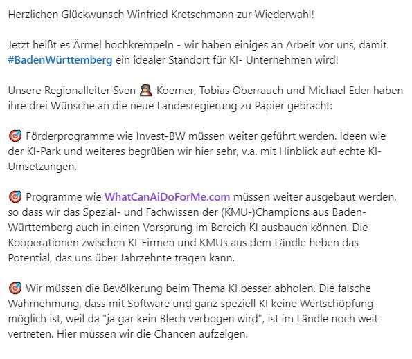 Unsere Stellungnahme zu #ltwbw21 
<a href="/GrueneBW/">GrueneBW</a> <a href="/detzer_sandra/">Sandra Detzer</a>  <a href="/thekla_walker/">Thekla Walker</a>
<a href="/FraktionGruenBW/">Grüne Fraktion BaWü 🌻</a> <a href="/annachristmann/">Anna Christmann</a>