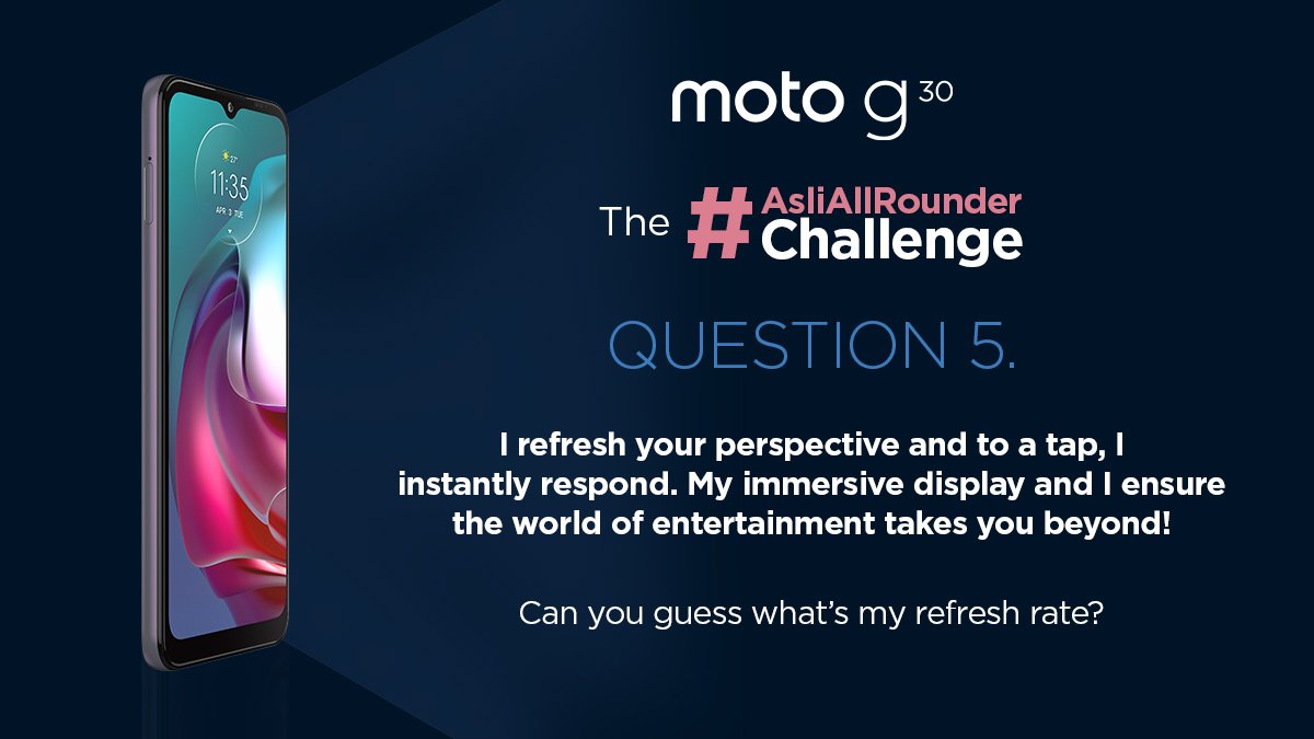 motorolaindia's tweet photo. Hint: It brings life to the videos you watch & the games you play on the #SolidAllRounder #motog30. Let us know what is it in the comments below using the #AsliAllRounderChallenge. The contest ends on 18th Mar, 12 PM. T&C apply. https://t.co/yvJMzrlHfZ https://t.co/5ySHAxEy4m